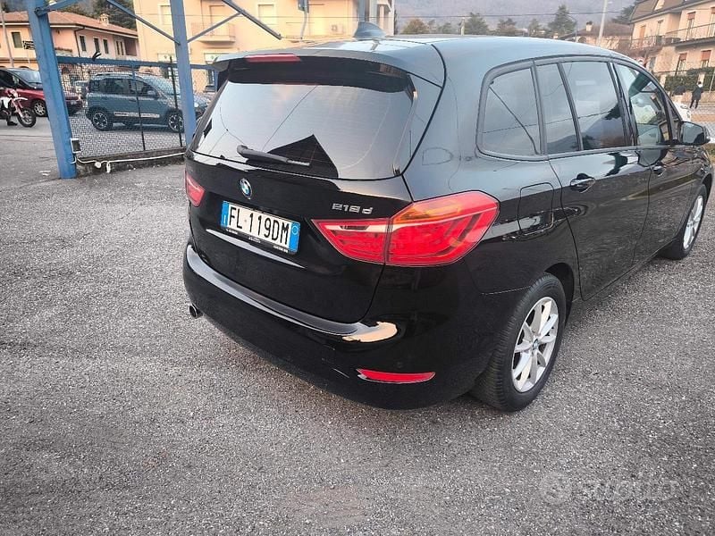 Usata BMW 218 Gran Tourer 2017 Nero Monovolume