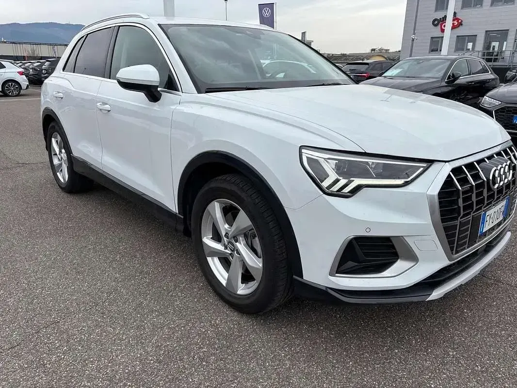Usata Audi Q3 Advanced 190 CV (139 kW) 2019 Bianco SUV