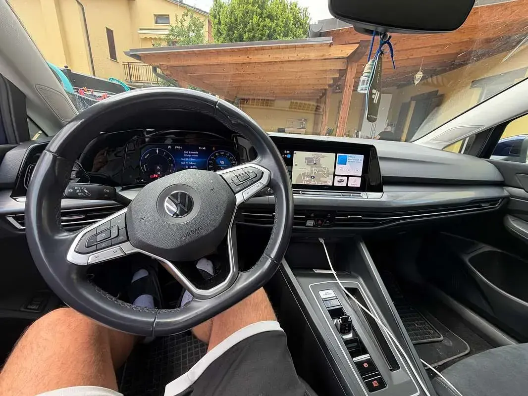 Usata VW Golf VIII Style 150 CV (110 kW) 2021 Blu/azzurro Berlina