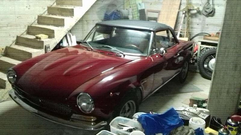 Usata Fiat 124 Spider 122 CV (89 kW) 1971 Lilla Cabrio