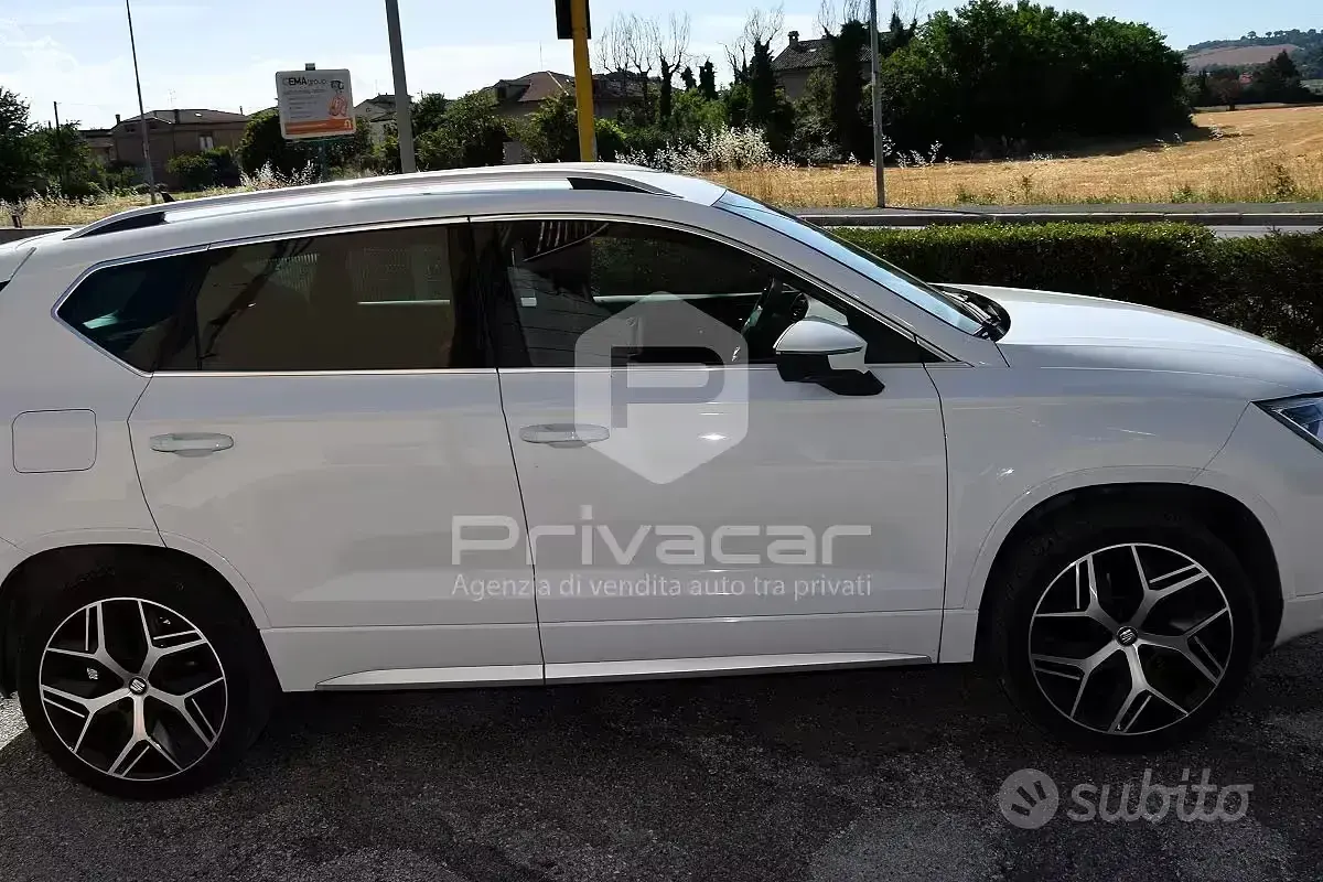 Usata Seat Ateca 4Drive 190 CV (139 kW) 2018 Bianco SUV