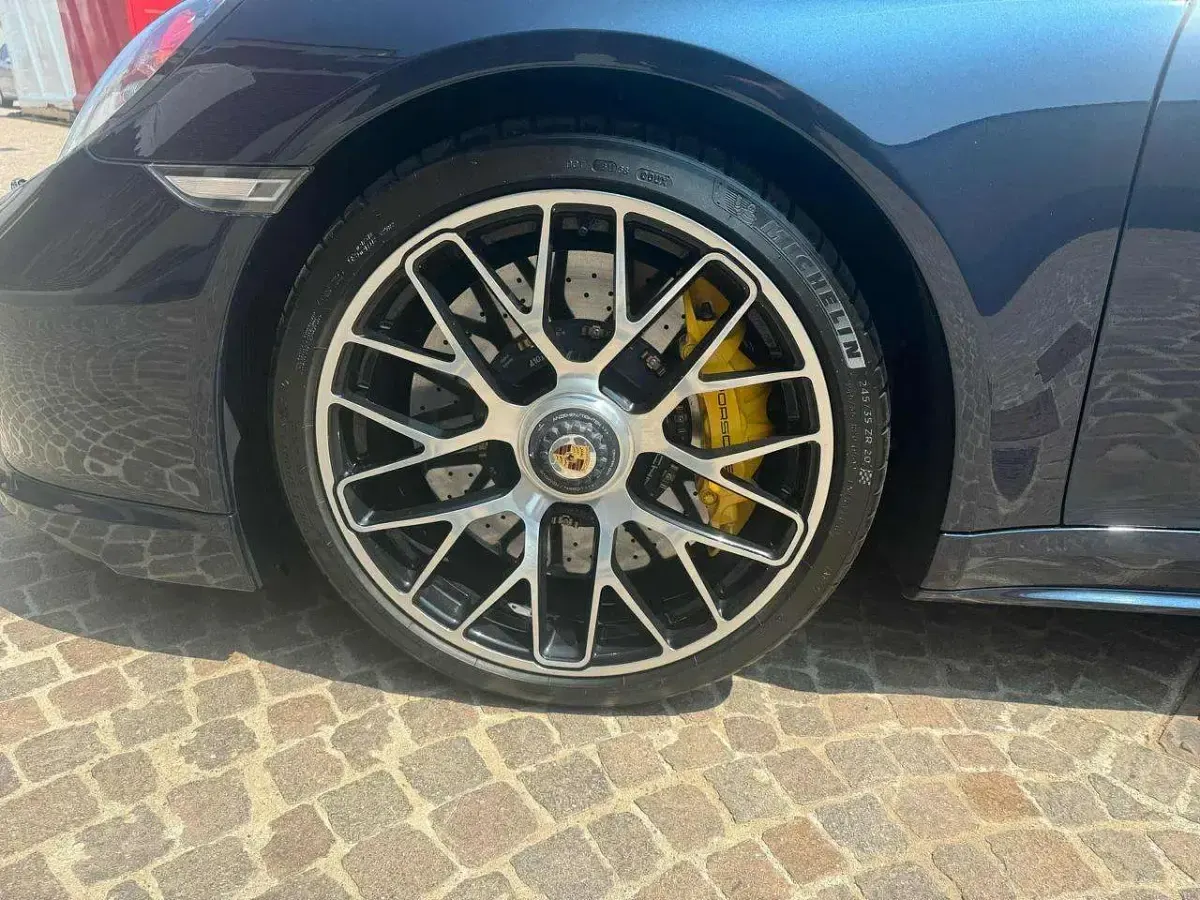 Usata Porsche 911 Turbo S 560 CV (411 kW) 2015 Blu Coupé
