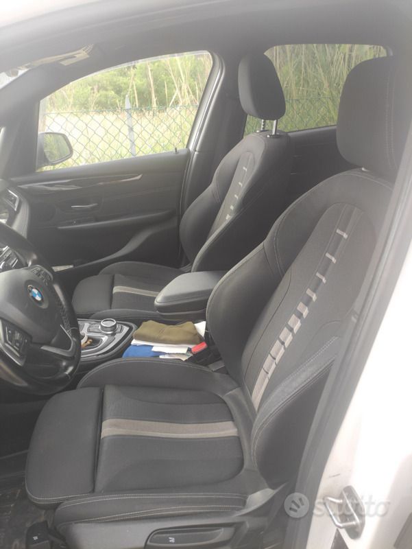 Usata BMW 218 Active Tourer Efficient Dynamics 150 CV (110 kW) 2017 Bianco Monovolume