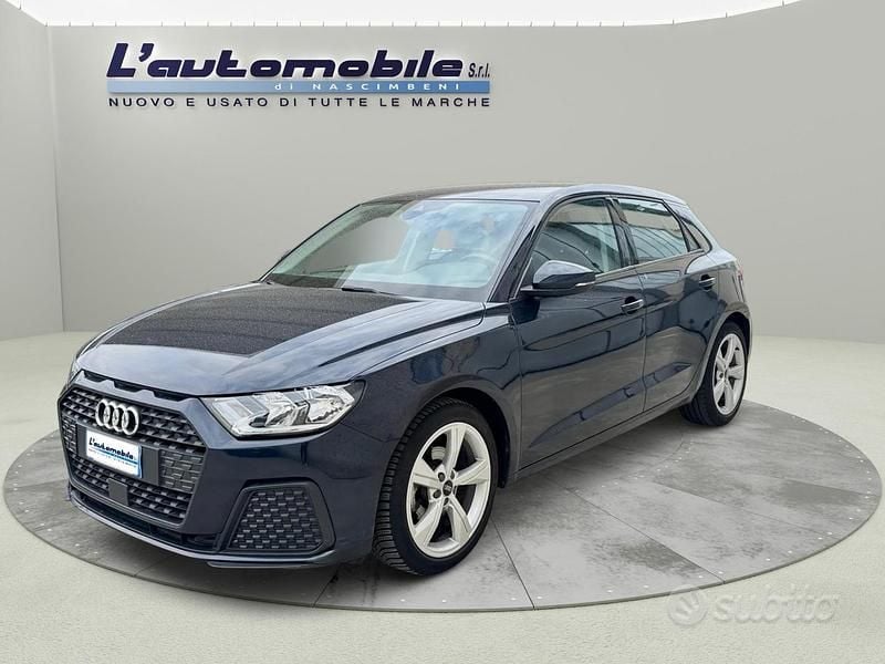 Usata Audi A1 Sportback Admired 110 CV (80 kW) 2020 Blu Utilitaria