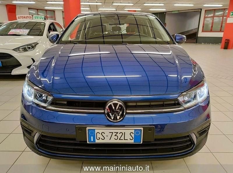 Usata VW Polo Life 80 CV (58 kW) 2023 Blu Utilitaria