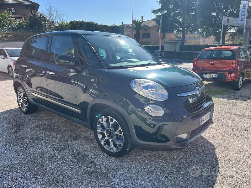 Usata Fiat 500L Trekking 120 CV (88 kW) 2014 Verde Monovolume