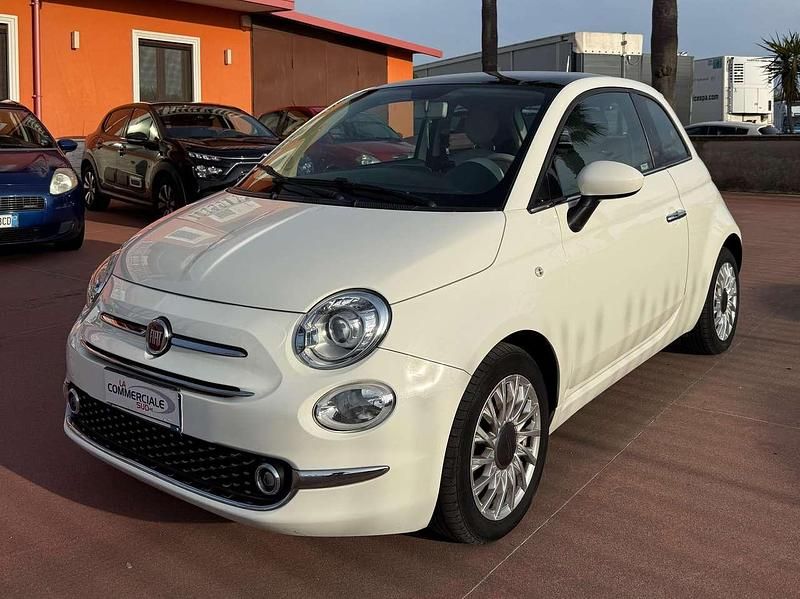 Usata Fiat 500 Lounge 95 CV (69 kW) 2016 Bianco Utilitaria