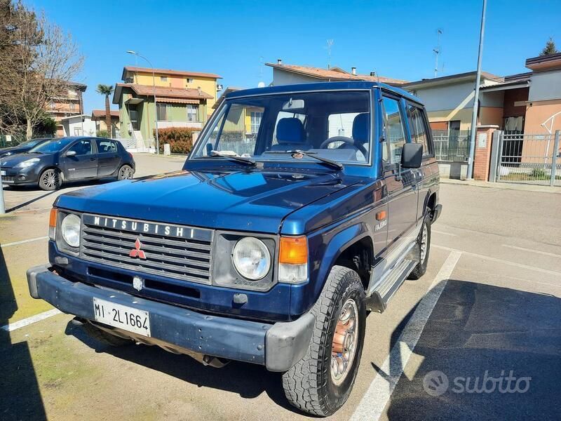 Usata Mitsubishi Pajero 84 CV (61 kW) 1989 Blu SUV