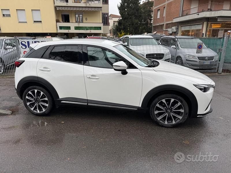 Usata Mazda CX-3 Exceed 115 CV (84 kW) 2019 Bianco SUV