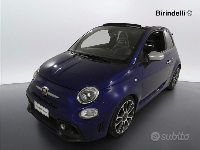 Usata Abarth 595 Turismo 165 CV (121 kW) 2016 Blu Cabrio