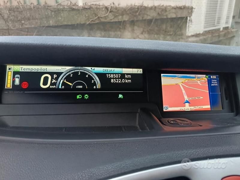 Usata Renault Scénic III 150 CV (110 kW) 2010 Nero Monovolume