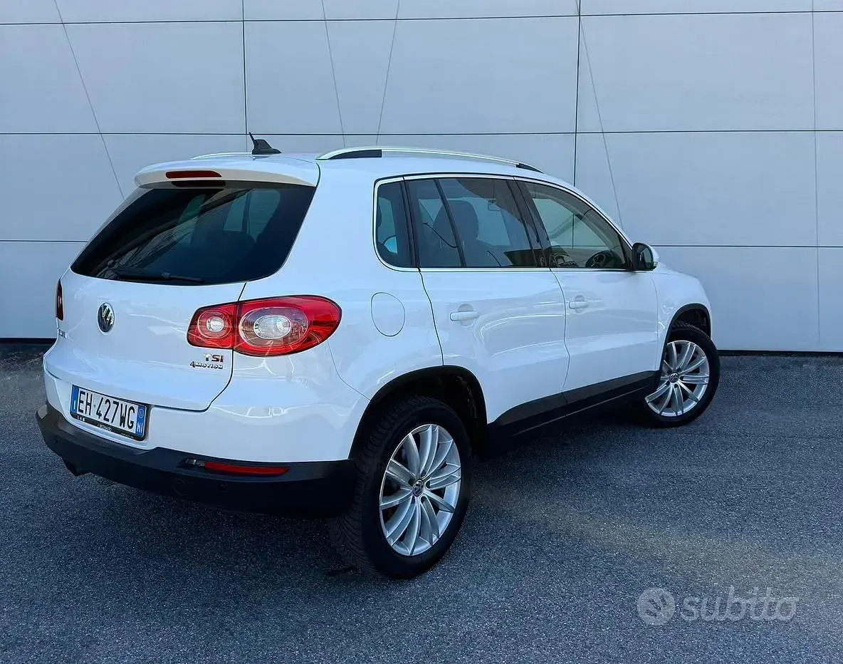Usata VW Tiguan 150 CV (110 kW) 2011 Bianco SUV