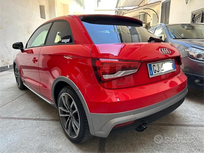 Usata Audi A1 Sport 95 CV (69 kW) 2015 Rosso Berlina