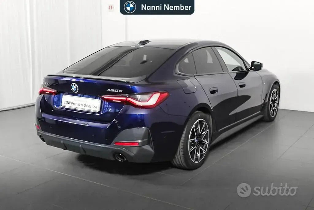 Usata BMW 420 Gran Coupé M Sport 190 CV (139 kW) 2024 Bluazzurro Coupé