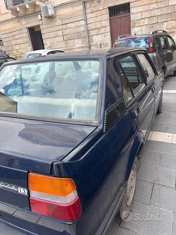 Usata Alfa Romeo Giulietta 1984 Blu Berlina