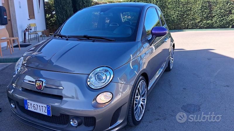 Grigio Usata 2015 Abarth 500 Coupé | 12.000 € (Ottimo prezzo) - Immagine 1/4