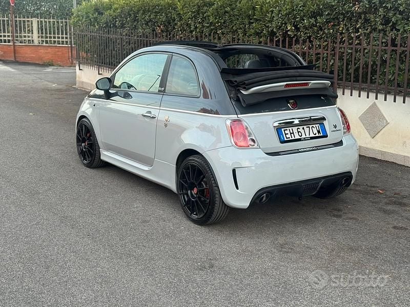 Grigio Usata 2011 Abarth 500C Competizione Cabrio | 11.950 € (Ottimo prezzo) - Immagine 1/4