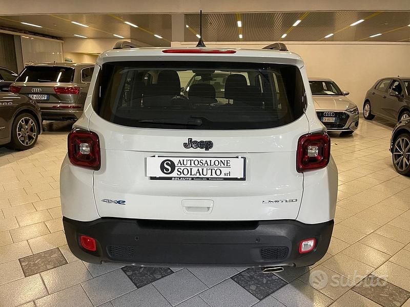 Usata Jeep Renegade Limited 190 CV (139 kW) 2021 Bianco SUV