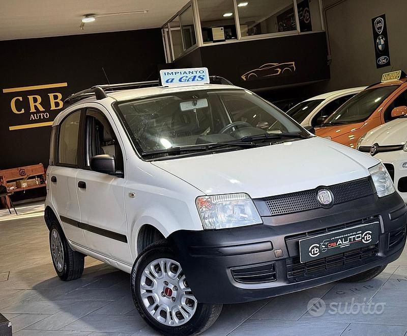 Usata Fiat Panda 4x4 59 CV (43 kW) 2009 Bianco Utilitaria