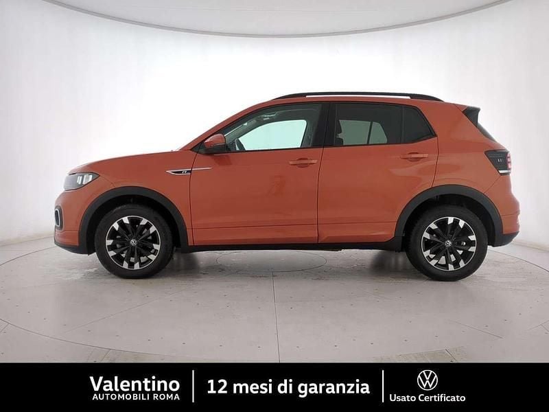 Usata VW T-Cross R-line 110 CV (80 kW) 2023 Arancione SUV