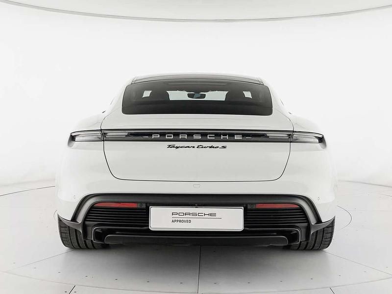Usata Porsche Taycan Turbo S 141 kW (193 CV) 2021 Bianco Berlina