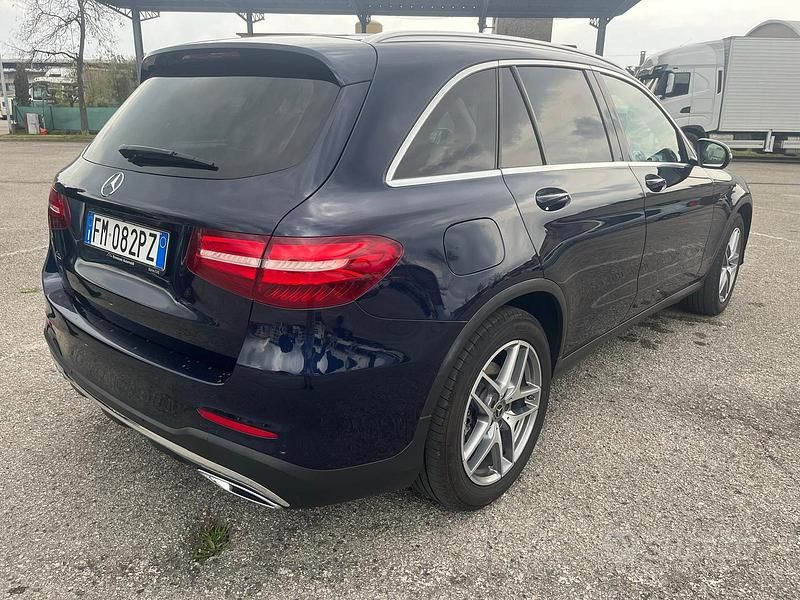 Usata Mercedes GLC220 Exclusive 170 CV (125 kW) 2017 Blu SUV