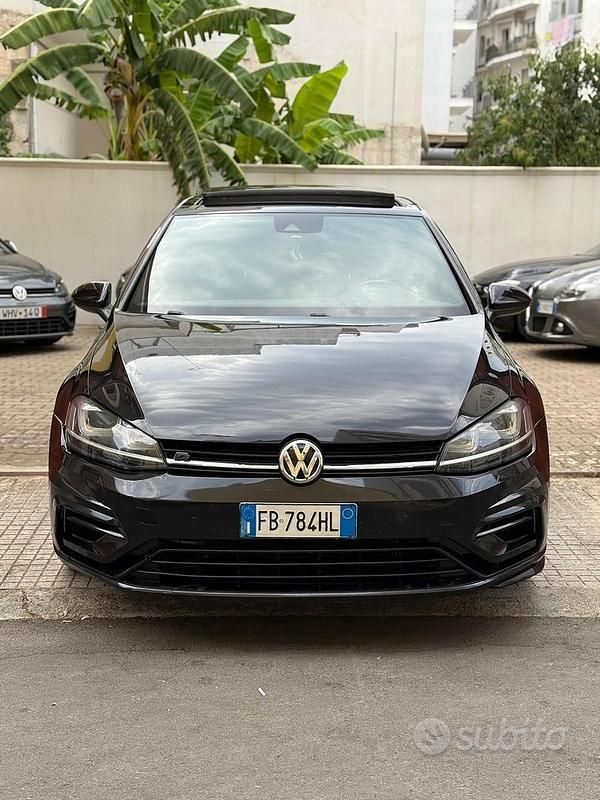 Usata VW Golf VII R 300 CV (220 kW) 2014 Nero Berlina