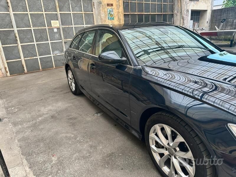 Usata Audi A6 252 CV (185 kW) 2018 Blu Station wagon