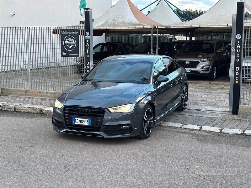 Usata Audi A3 Competition 150 CV (110 kW) 2016 Grigio Berlina