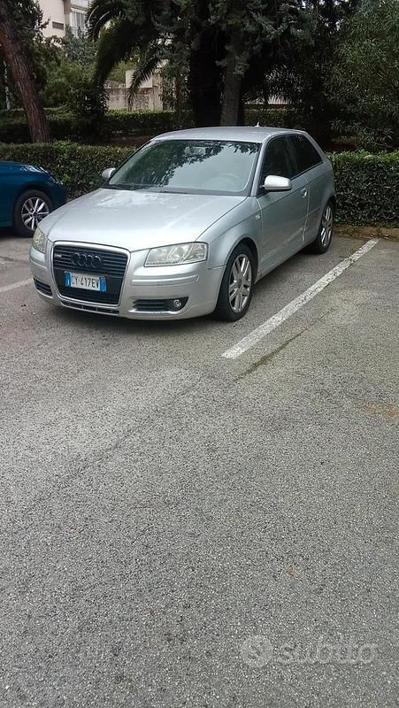 Usata Audi A3 140 CV (102 kW) 2005 Grigio Utilitaria