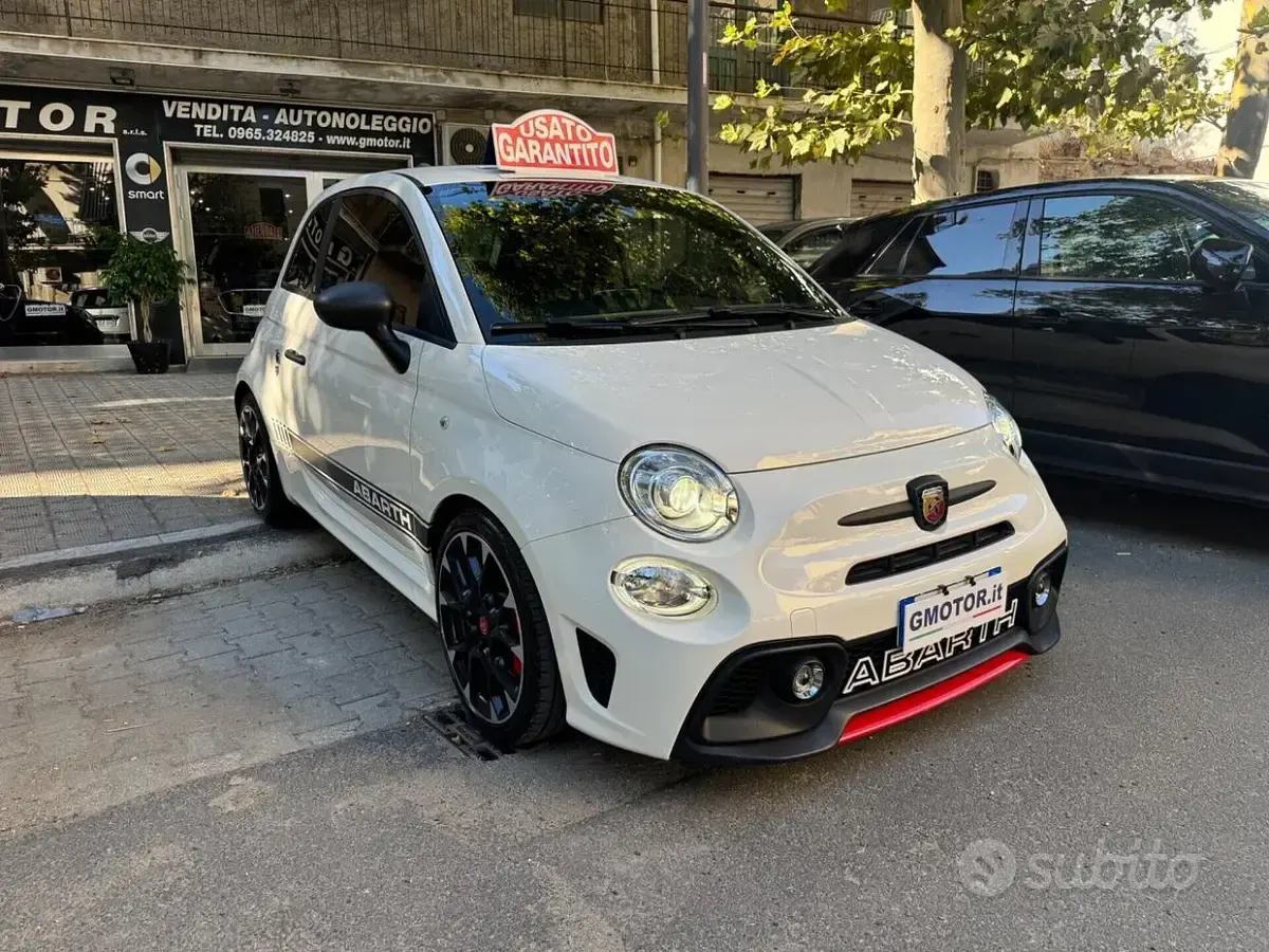 Usata Abarth 595 Competizione 180 CV (132 kW) 2019 Bianco Berlina