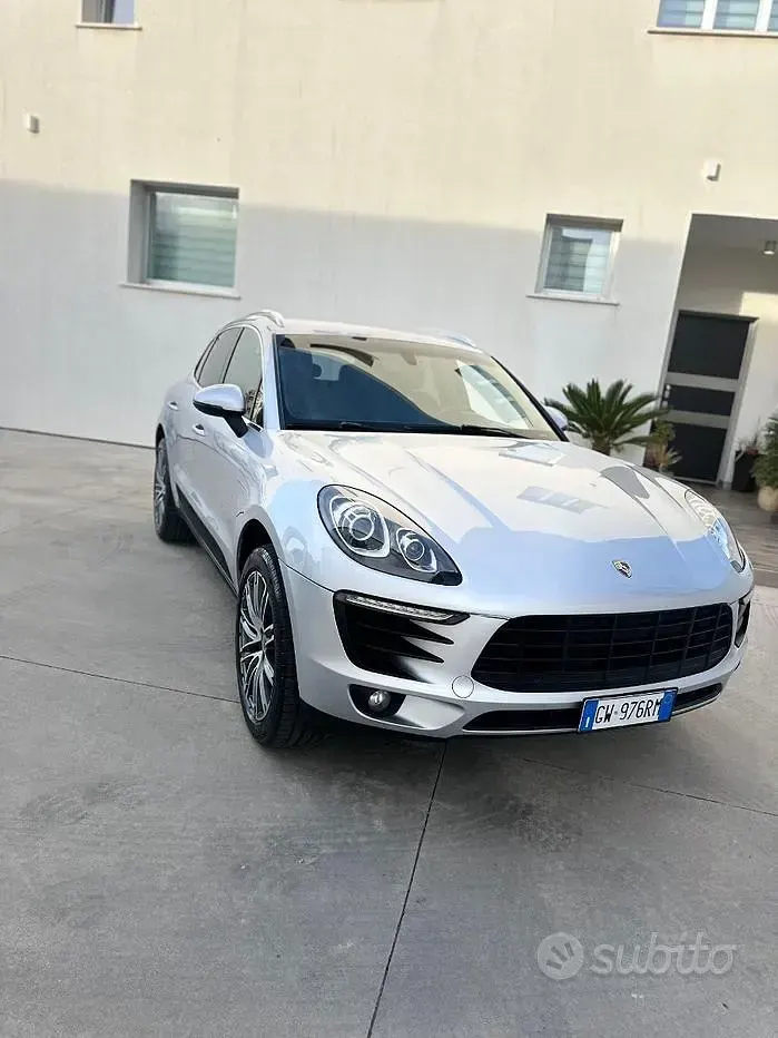 Usata Porsche Macan S 250 CV (183 kW) 2014 Grigio SUV