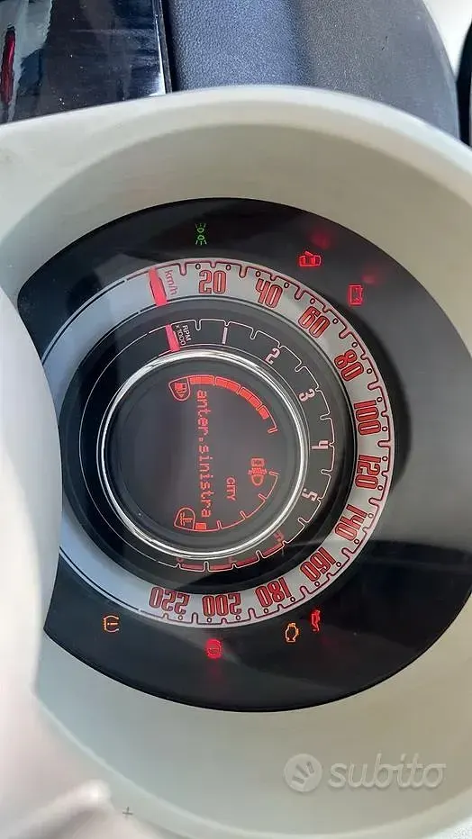 Usata Fiat 500 105 CV (77 kW) 2017 Nero Berlina