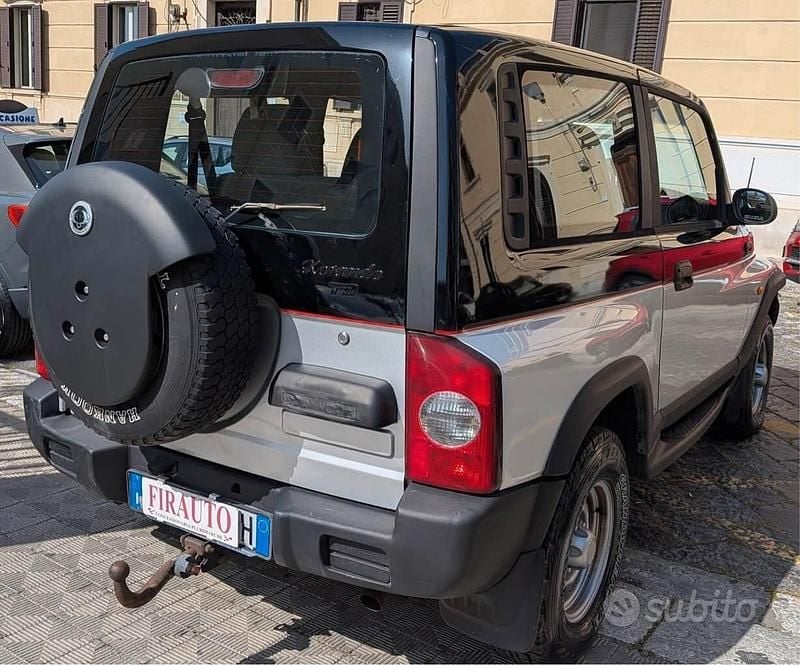 Usata SsangYong Korando 120 CV (88 kW) 2004 Grigio SUV