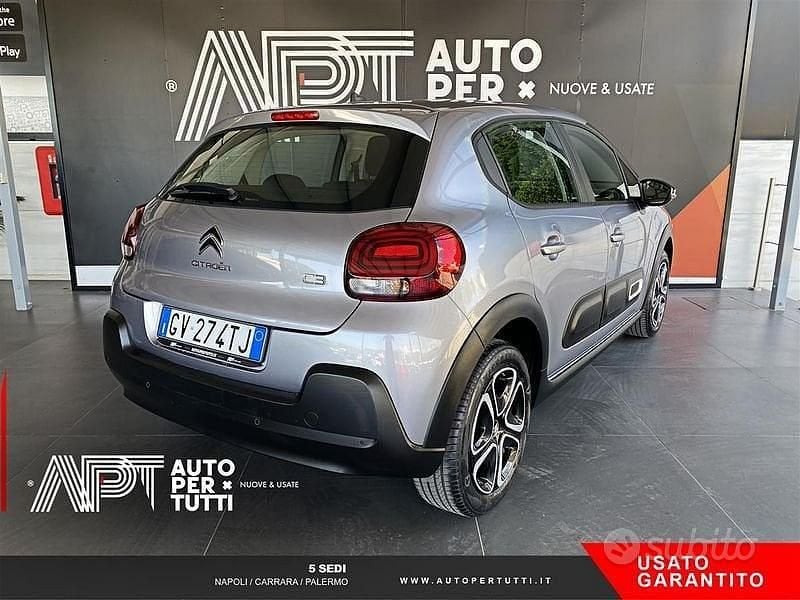 Usata Citroën C3 PureTech 83 CV (61 kW) 2024 Grigio Berlina