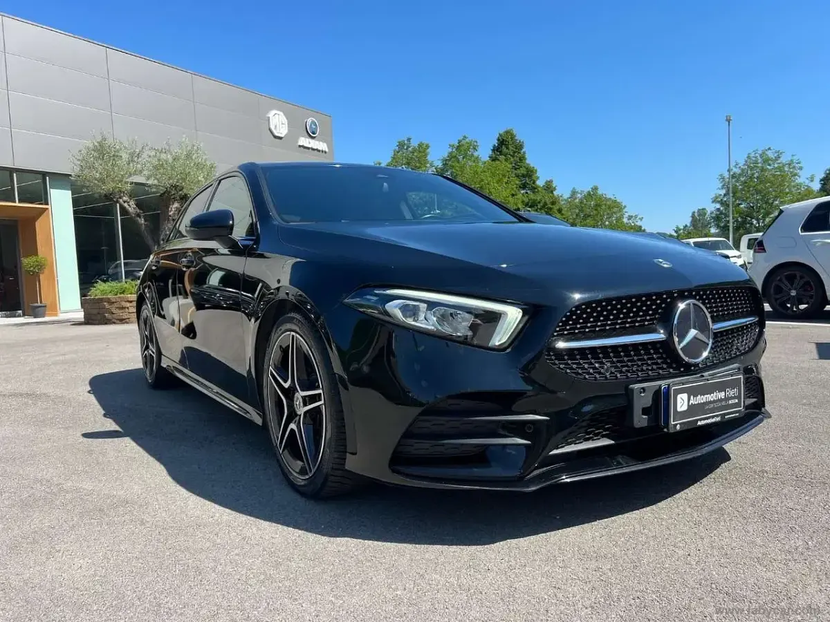 Usata Mercedes A200 Premium 150 CV (110 kW) 2021 Nero ossidiana Berlina