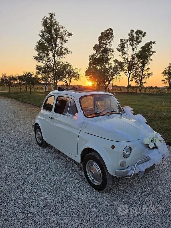 Usata Fiat 500 1970 Bianco Utilitaria