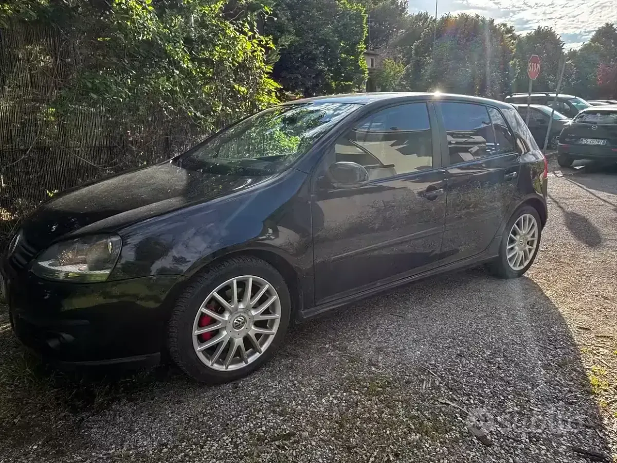 Usata VW Golf V GT 140 CV (102 kW) 2007 Nero Berlina