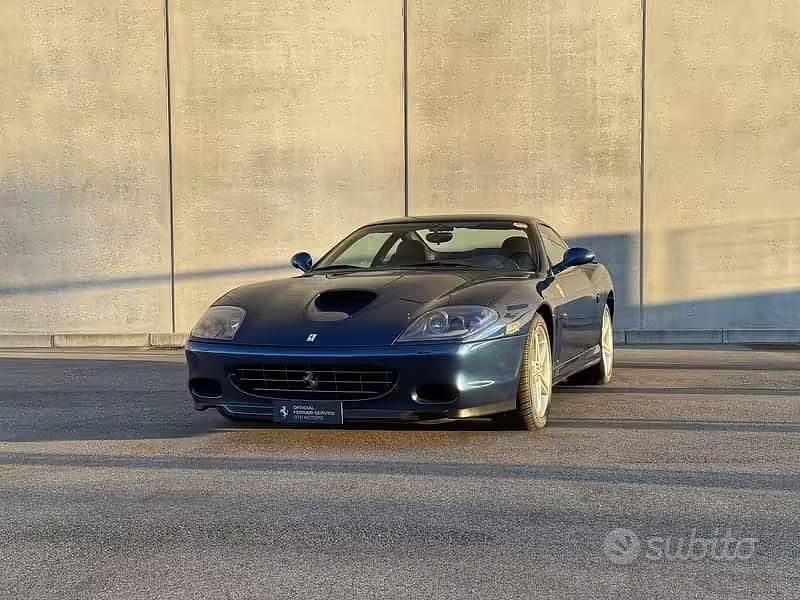 Usata Ferrari 575M Maranello 515 CV (378 kW) 2004 Blu Coupé