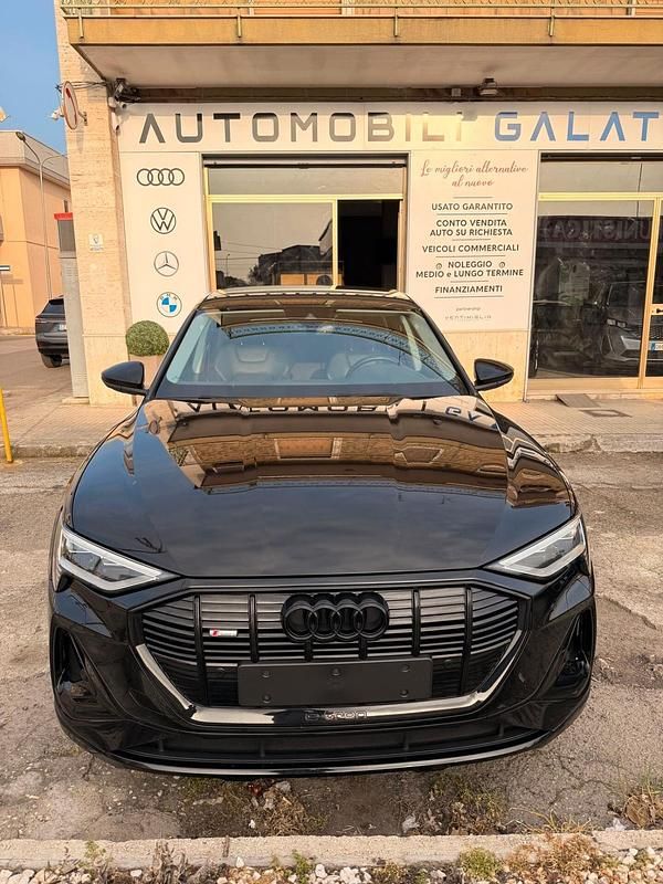 Usata Audi e-tron S-Line 300 kW (408 CV) 2020 Nero SUV