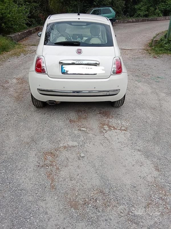 Usata Fiat 500 59 CV (43 kW) 2008 Bianco Utilitaria