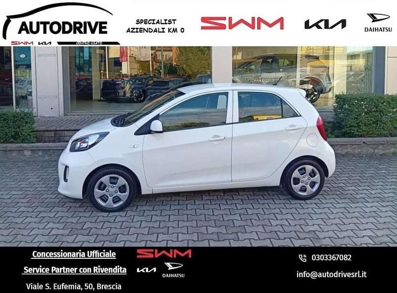 Usata Kia Picanto Active 65 CV (47 kW) 2016 Bianco Utilitaria