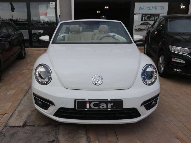 Usata VW Beetle Cabriolet Sport 200 CV (147 kW) 2013 Bianco Cabrio