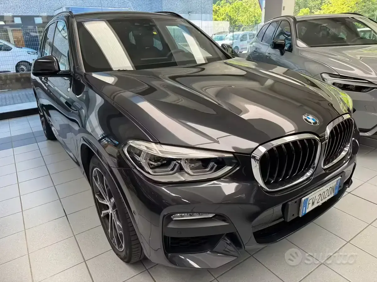 Usata BMW X3 M Sport 190 CV (139 kW) 2019 Grigio SUV