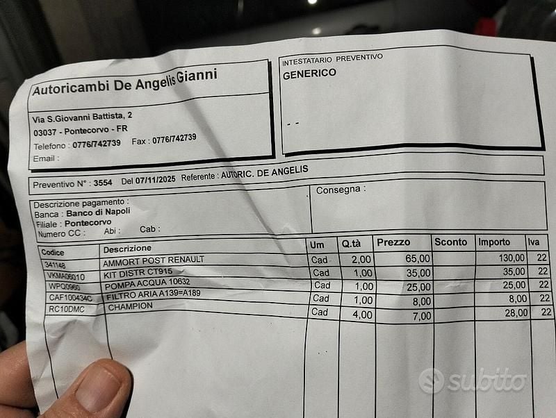 Usata Renault Clio 1997 Blu Utilitaria