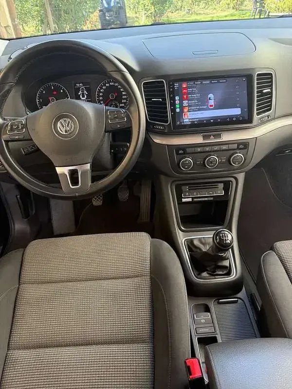 Usata VW Sharan Comfortline 140 CV (102 kW) 2013 Nero Monovolume