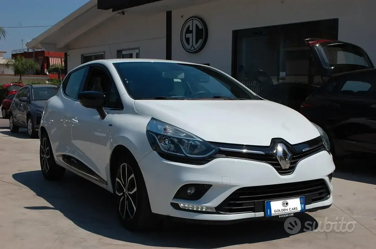 Usata Renault Clio IV 75 CV (55 kW) 2018 Bianco Berlina