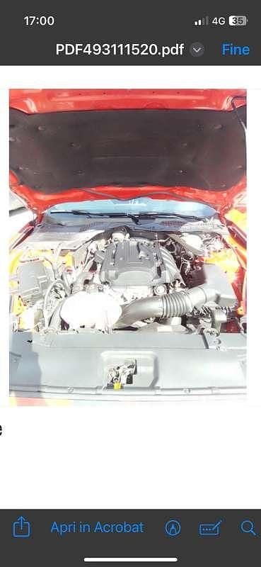 Usata Ford Mustang 317 CV (233 kW) 2018 Rosso Coupé