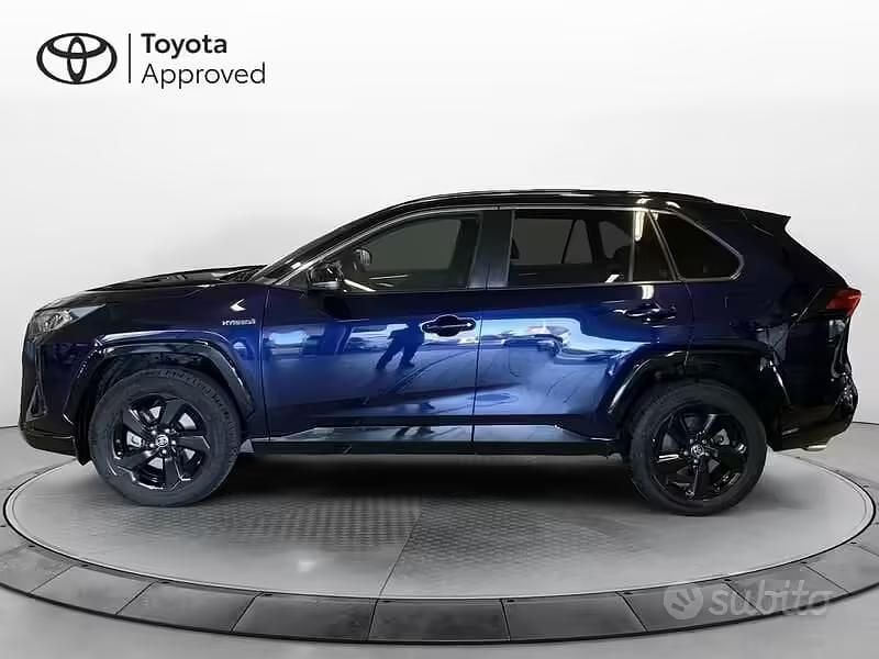 Usata Toyota RAV4 Style 218 CV (160 kW) 2020 Blu SUV