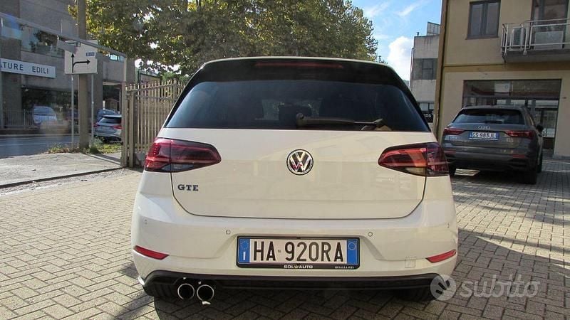 Usata VW Golf VII GTE 245 CV (180 kW) 2019 Bianco(met.) Berlina